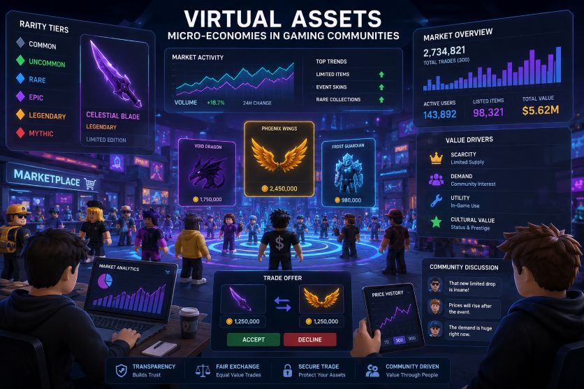 Why Virtual Assets Begin Acting Like Micro-Economies Inside Gaming Communities virtual assets - Why Virtual Assets Begin Acting Like Micro-Economies Inside Gaming Communities