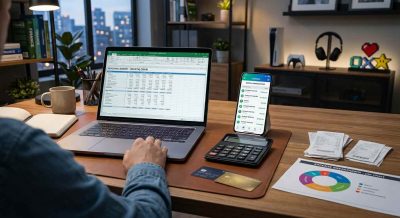 financial expense desk 400x218 - The Financial Side of Digital Gambling